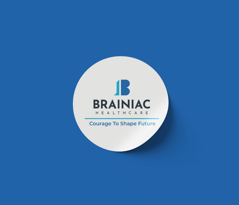 brainiac-Round-Sticker