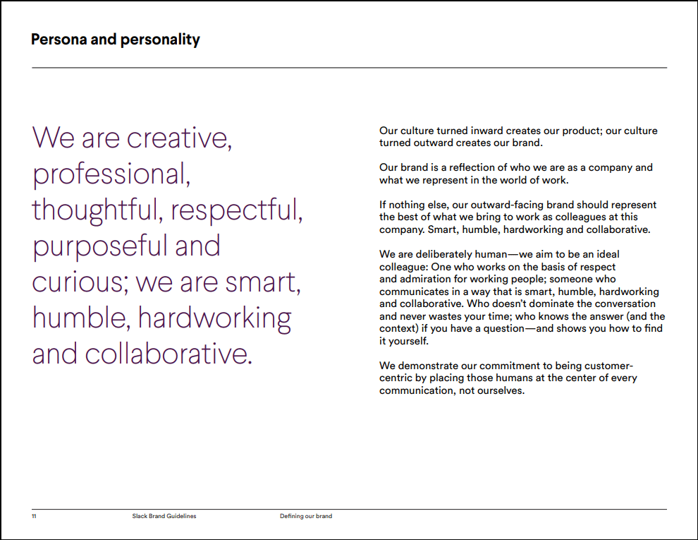 Persona and personality