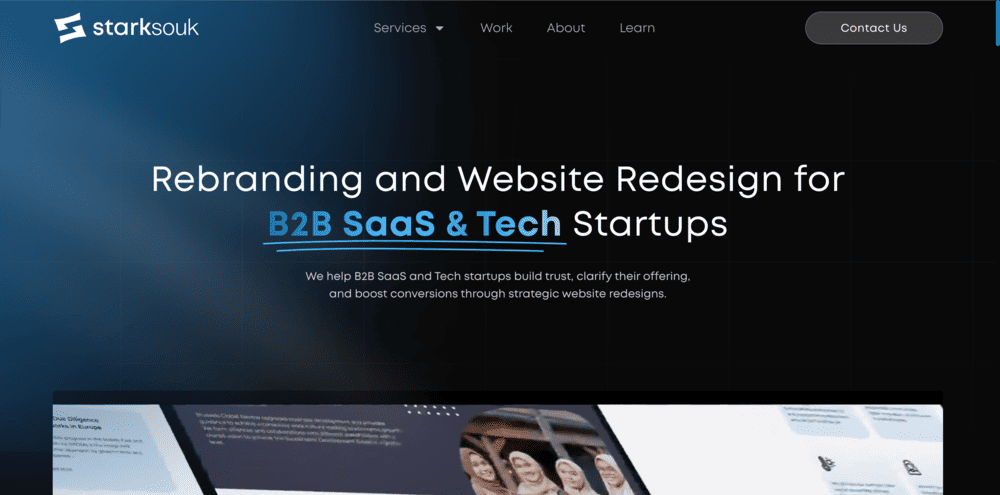 StarkSouk home page